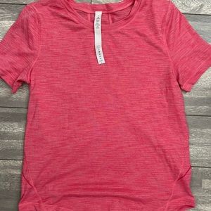 Pink lululemon shirt- looser fit